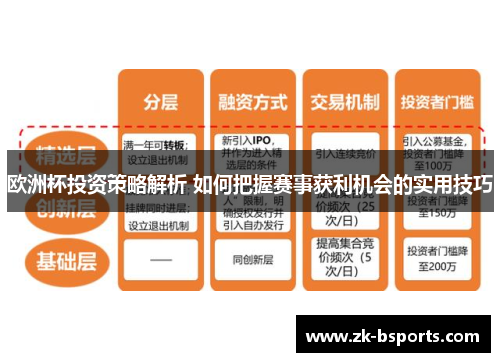 欧洲杯投资策略解析 如何把握赛事获利机会的实用技巧