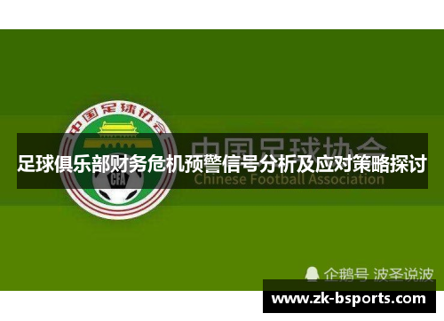 足球俱乐部财务危机预警信号分析及应对策略探讨
